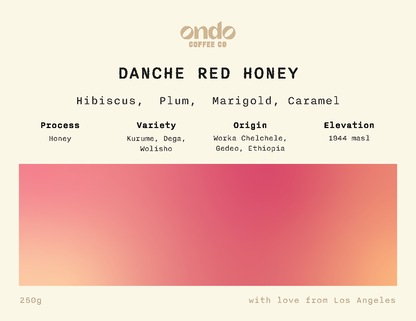 Ethiopia Danche Red Honey - 250g