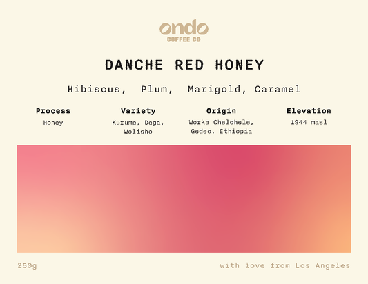 Ethiopia Danche Red Honey - 250g