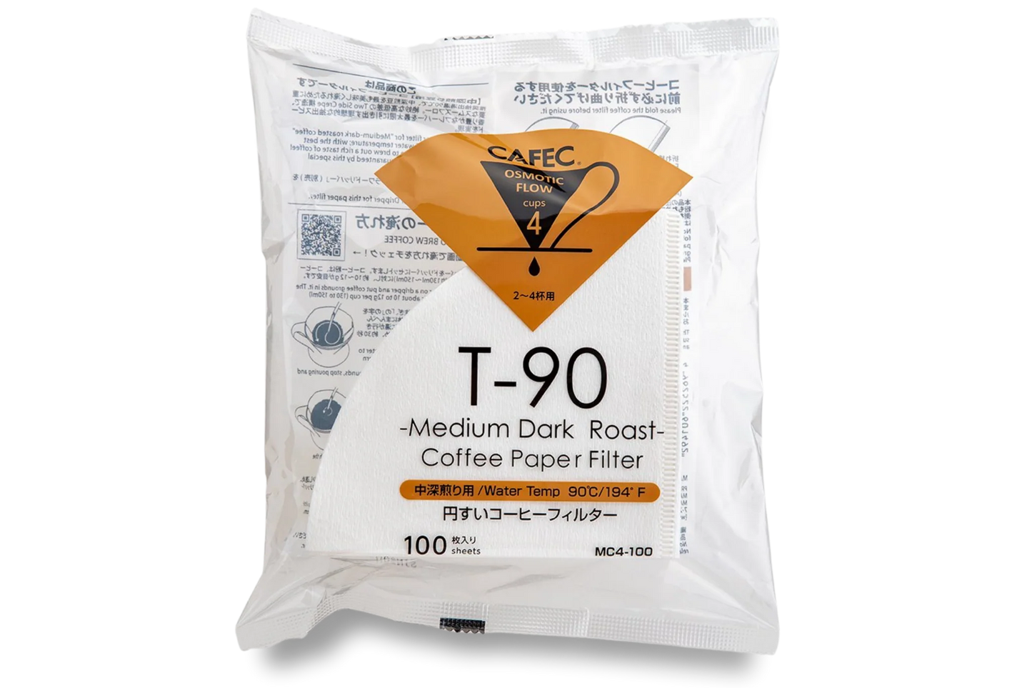 CAFEC T-90 02 Size Filters | MC4-100W