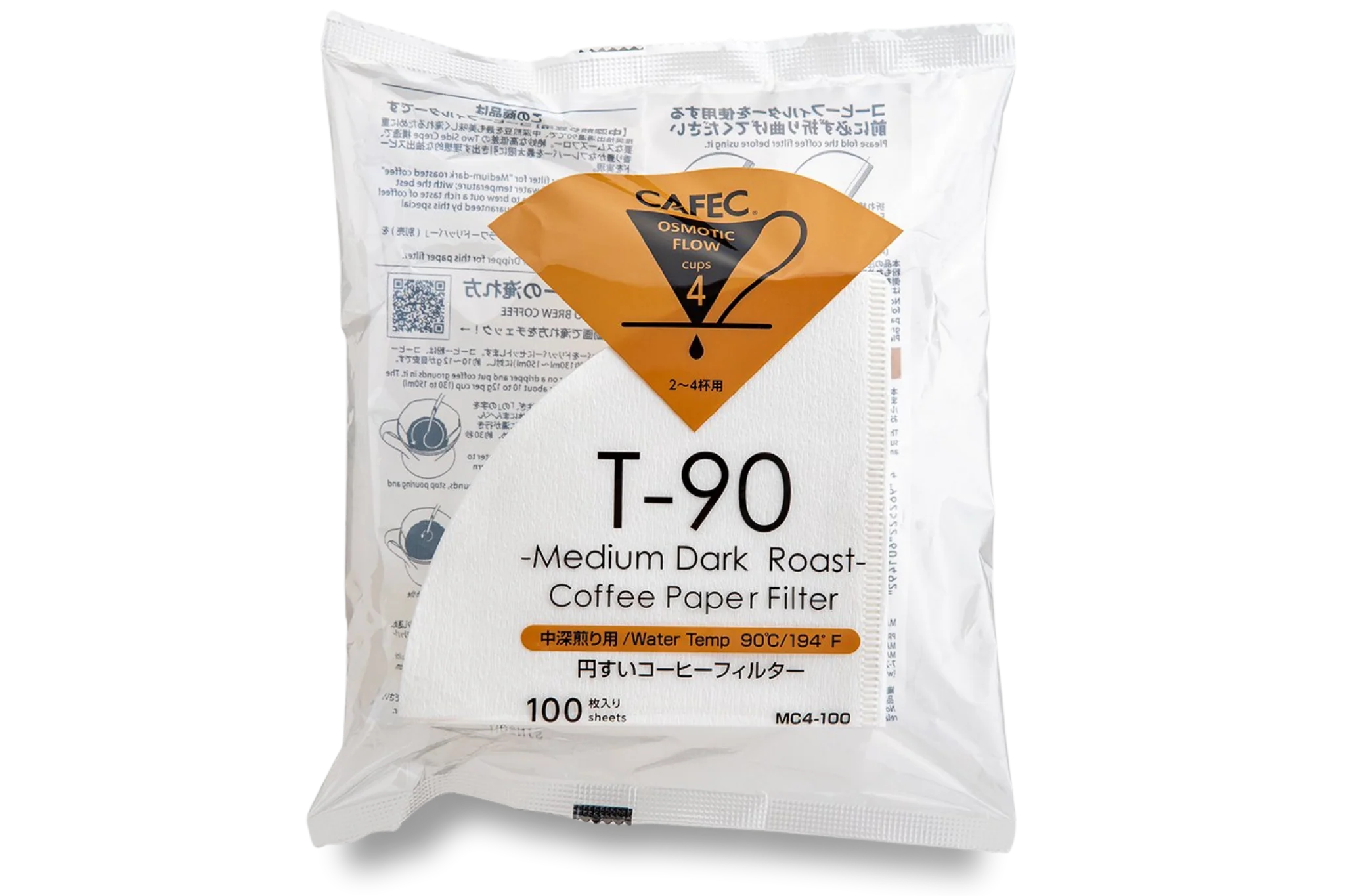 CAFEC T-90 02 Size Filters | MC4-100W